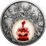 Niue One Dollar (Happy Birthday Cake) STO LAT HAPPY BIRTHDAY coin reverse