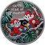 Niue One Dollar (Happy Year of the Monkey) HAPPY YEAR OF THE MONKEY AG925 coin reverse