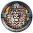 Niue Ten Dollars The Roaring Lion - Iron Power Edition 2021 IN YOUR MAJESTY RIDE OUT VICTORIOUSLY FIVE TROY OUNCES .9999 FINE SILVER coin reverse