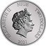 Niue Two Dollars Grogu - Elizabeth II 2021  Proof ELIZABETH II NIUE TWO DOLLARS IRB 2021 coin obverse
