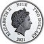 Niue Two Dollars (Brown Bear) ELIZABETH II NIUE TWO DOLLARS IRB 2021 coin obverse
