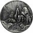 Niue Two Dollars (Daniel in the Lion's Den) DANIEL IN THE LION'S DEN coin reverse