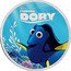 Niue Two Dollars (Dory) DISNEY PIXAR FINDING DORY 1 OZ 999 FINE SILVER © DISNEY coin reverse