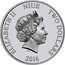 Niue Two Dollars Dr John Watson 2016  Proof ELIZABETH II NIUE TWO DOLLARS IRB 2016 coin obverse