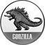 Niue Two Dollars (Elizabeth II Godzilla) GODZILLA coin reverse