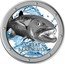 Niue Two Dollars (Great Barracuda) GREAT BARRACUDA 1 OZ 999 FINE SILVER coin reverse