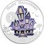 Niue Two Dollars Haunted House 2016  Proof HAPPY HALLOWEEN coin reverse