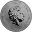 Niue Two Dollars (Hawksbill Sea Turtle. Fire) NIUE ELIZABETH II TWO DOLLARS IRB 2015 coin obverse