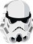 Niue Two Dollars Imperial Stormtrooper 2021  Proof  coin reverse