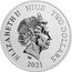 Niue Two Dollars Mickey Mouse Christmas 2021  UNC ELIZABETH II NIUE TWO DOLLARS IRB 2021 coin obverse