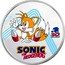 Niue Two Dollars Miles "Tails" Prower 2021  BU 30TH ANNIVERSARY SONIC THE HEDGEHOG™ coin reverse