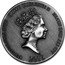 Niue Two Dollars Ragnar Lodbrok 2015 QUEEN ELIZABETH II 2 OZ 999 FINE SILVER NIUE TWO DOLLARS 2015 coin obverse
