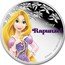 Niue Two Dollars Rapunzel - Elizabeth II 2016  Proof DISNEY RAPUNZEL ©DISNEY 1OZ 999 FINE SILVER coin reverse