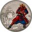 Niue Two Dollars Samurai 2016  Proof SAMURAI 1 OZ 999 FINE SILVER coin reverse