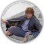 Niue Two Dollars Samwise Gamgee 2021  Proof © & TM NEW LINE PRODUCTION INC. (S21) 1 OZ 999 FINE SILVER coin reverse