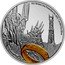 Niue Two Dollars Sauron 2021  Proof © & TM NEW LINE PRODUCTION INC. (S21) 1 OZ 999 FINE SILVER coin reverse
