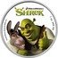 Niue Two Dollars (Shrek) DREAMWORKS SHREK 1 OZ .999 AG DREAMWORKS SHREK © DWA LLC. coin reverse