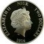 Niue Two Dollars (Snow Leopard) ELIZABETH II NIUE TWO DOLLARS IRB 2016 coin obverse