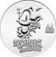 Niue Two Dollars (Sonic the Hedgehog) 30TH ANNIVERSARY SONIC THE HEDGEHOG™ coin reverse