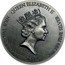 Niue Two Dollars The New Jerusalem 2015 Antique QUEEN ELIZABETH II 2 OZ 999 FINE SILVER NIUE TWO DOLLARS 2015 coin obverse