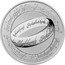 Niue Two Dollars (The One Ring) 1 OZ 999 FINE SILVER © & TM NEW LINE PRODUCTION INC. (S21) coin reverse