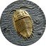 Niue Two Dollars (Trilobites) EVOLUTION OF EARTH TRILOBITES coin reverse