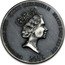 Niue Two Dollars Viking King Cnut 2015 Antique QUEEN ELIZABETH II 2 OZ 999 FINE SILVER NIUE TWO DOLLARS 2015 coin obverse