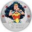 Niue Two Dollars (Wonder Woman) 1 OZ 999 FINE SILVER © & TM DC COMICS (S21) W8NDER W0MAN coin reverse