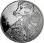 Niue Two Dollars (Year of the Goat. Antiqued) 羊 2015 YEAR OF THE GOAT 1 OZ 999 FINE SILVER coin reverse