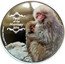 Niue Two Dollars (Year of the Monkey. Family) YEAR OF THE MONKEY 2016 1OZ 999 FINE SILVER coin reverse