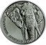 Niue 1 Dollar (African Elephant) LOXODONTA AFRICANA coin reverse