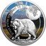 Niue 1 Dollar Atlas Bear 2017 mw Proof S.O.S TO THE WORLD 1870 URSUS ARCTOS CROWTHERI coin reverse