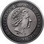 Niue 1 Dollar Attendant Angel. Children 2018  Antique Finish ELIZABETH II NIUE ISLAND IRB AG 999 1 DOLLAR 2018 coin obverse