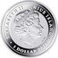 Niue 1 Dollar (Cockerel on a Stick) ELIZABETH II NIUE ISLAND IRB AG 999 1 DOLLAR 2017 coin obverse