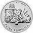 Niue 1 Dollar (Czech Lion) 1 OZ AG 999 ČESKÁ REPUBLIKA coin reverse