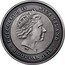 Niue 1 Dollar Gemini. Antiqued 2020 mw ELIZABETH II NIUE ISLAND IRB MW AG 999 1 DOLLAR 2020 coin obverse