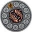 Niue 1 Dollar Pisces. Antiqued 2020 mw  coin reverse