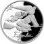 Niue 1 Dollar Fifinka 2020 CM Proof FIFINKA © © JAROSLAV NĚMEČEK. LICENCE MERCHANDISING PRAGUE. AG 999 coin reverse