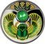 Niue 1 Dollar (Jasper Scarabaeus)  coin reverse