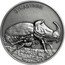 Niue 1 Dollar (Rhinoceros Beetle) DYNASTINAE coin reverse