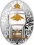 Niue 1 Dollar Steel Military Egg 2020 mw Proof IMPERIAL FABERGE EGG coin reverse