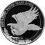 Australia 1 Dollar (Wedge-Tailed Eagle About to Land) KM# 2207a AUSTRALIAN WEDGE-TAILED EAGLE P 2015 1OZ 999 SILVER coin reverse