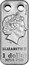Niue 1 Dollar Year of the Rat - Coloured 2020  Proof IRB ELIZABETH II 1 DOLLAR NIUE 2020 coin obverse