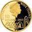 Niue 10 Dollars (Arnost of Pardubice) ELIZABETH II NIUE ISLAND IRB 10 DOLLARS 2017 AU 999.9 CM coin obverse