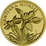 Niue 10 Dollars (Snow Gentian) GENTIANA NIVALIS BR coin reverse