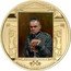 Niue 100 Dollars (Jozef Pilsudski) WOJCIECH KOSSAK MARSHAL JÓZEF PIŁSUDSKI coin reverse