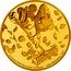 Niue 2 Dollars 50 Cents (Little Whirlwind) 0.5 GRAM 9999 FINE GOLD © DISNEY - LITTLE WHIRLWIND, 1941 coin reverse