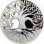 Niue 2 Dollars Elizabeth II Autumn 2020 CM Proof STROM ŽIVOTA TREE OF LIFE coin reverse