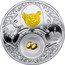 Niue 2 Dollars Golden Lucky Hen 2017  Proof  coin reverse