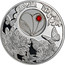 Niue 2 Dollars Love. Heart 2017   coin reverse